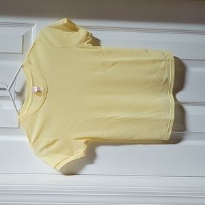 VICTORIA SECRET BEAUTIFUL YELLOW INTIMATE TOP